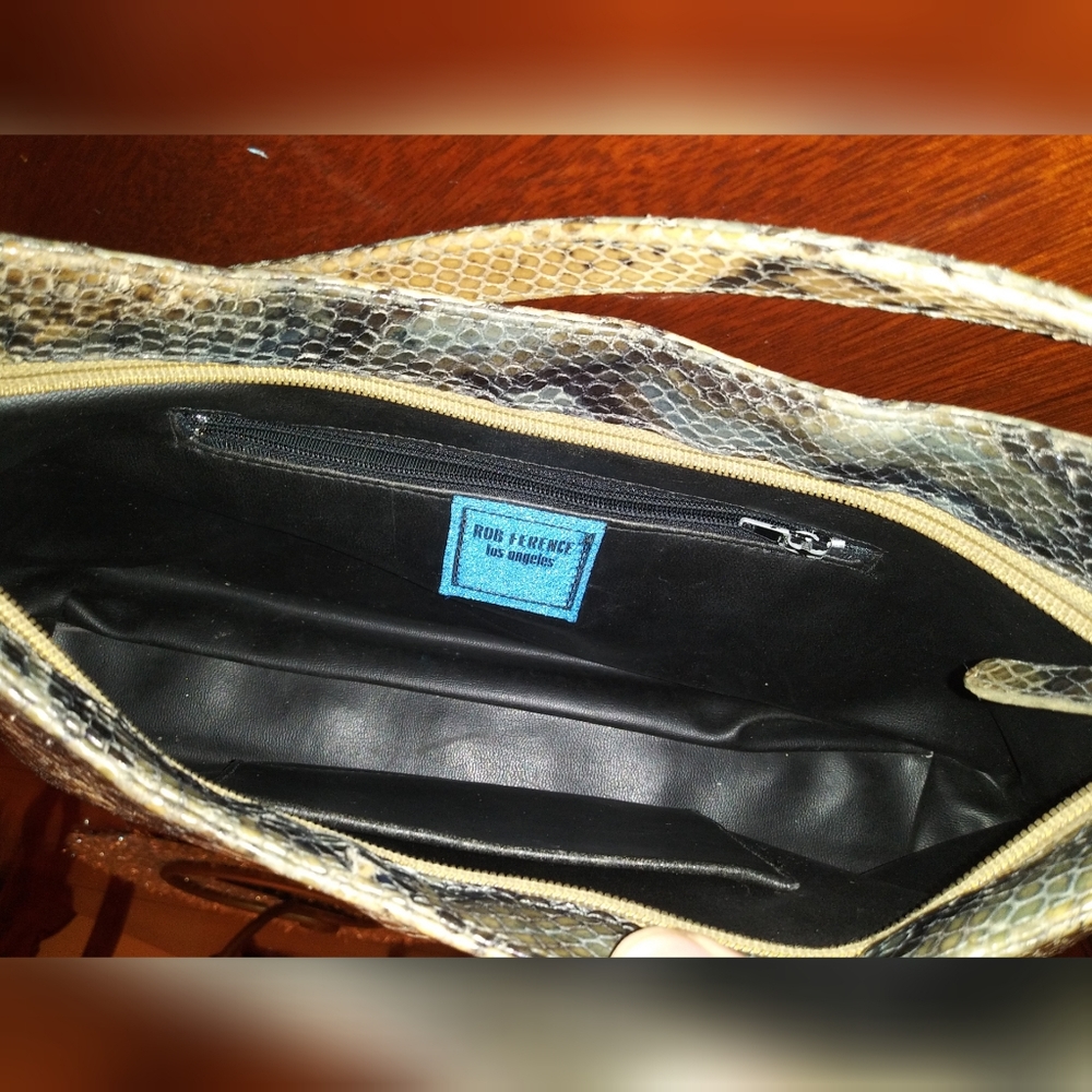 Python Shoulder Bag Rob Ference - image 4